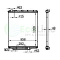 Truck Radiator for CH Granite series / VHD series AT