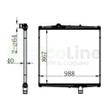 Truck Radiator for Kenworth T680